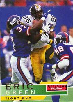 Eric Green Pittsburgh Steelers 1995 SkyBox Impact NFL #113